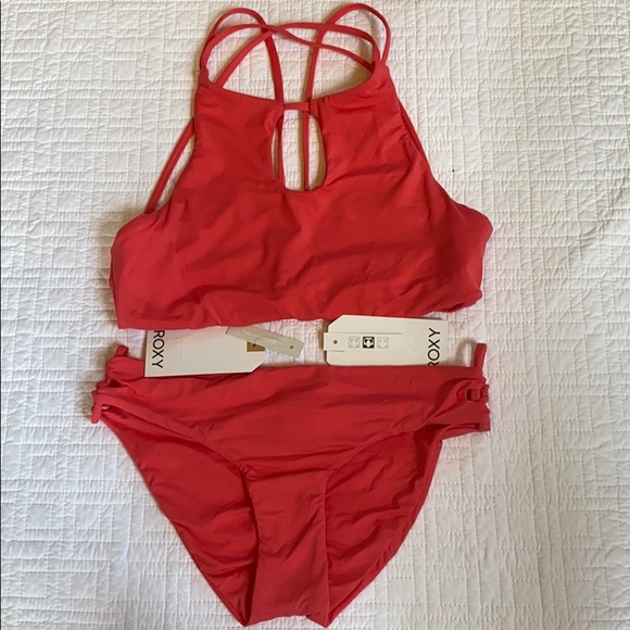 NWT ROXY “softly love” bikini - Picture 4 of 12
